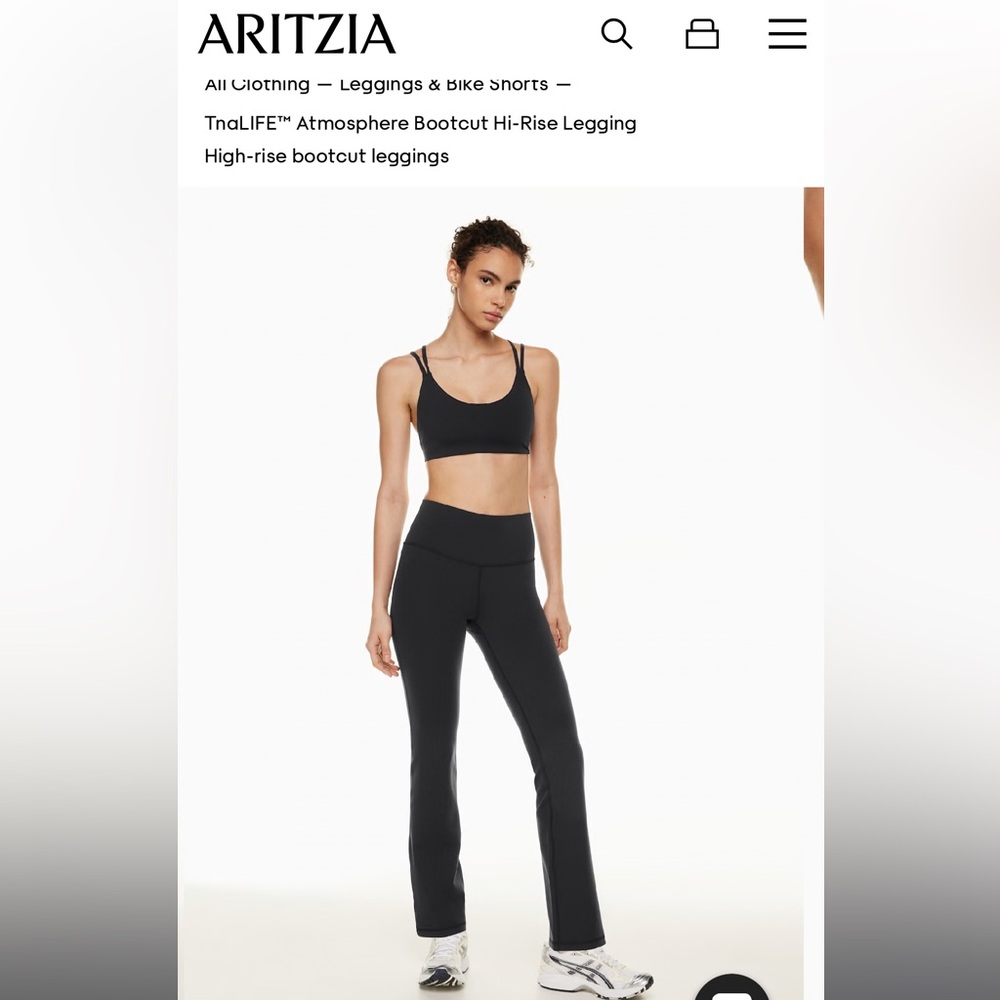 Aritzia Atmosphere Boot Cut Legging
